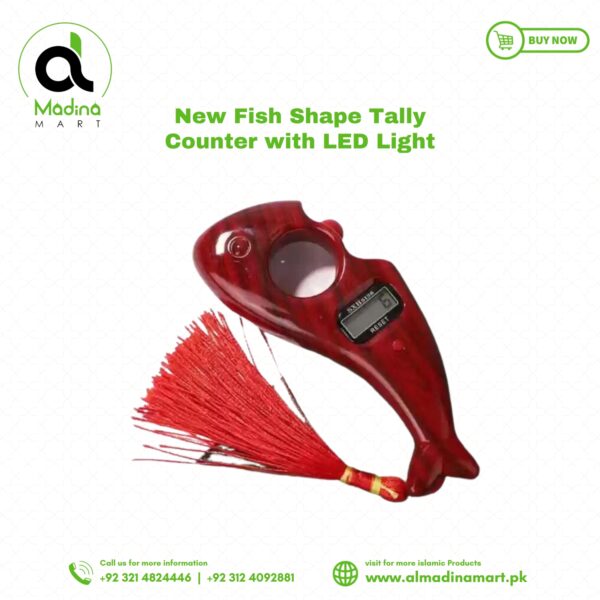 New Fish Shape Tally Counter with LED Light - Image 2