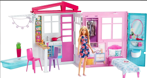 Barbie HOUSE HOUSE W-DOLL FXG55 - Image 4