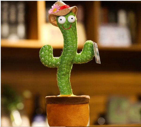 Cute Dancing and Talking Cactus Toy - Image 4