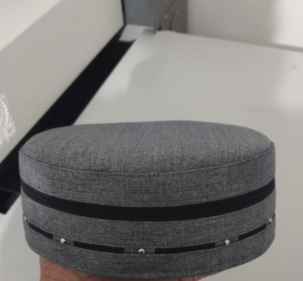 Minhaj Koofi Cap Grey Black