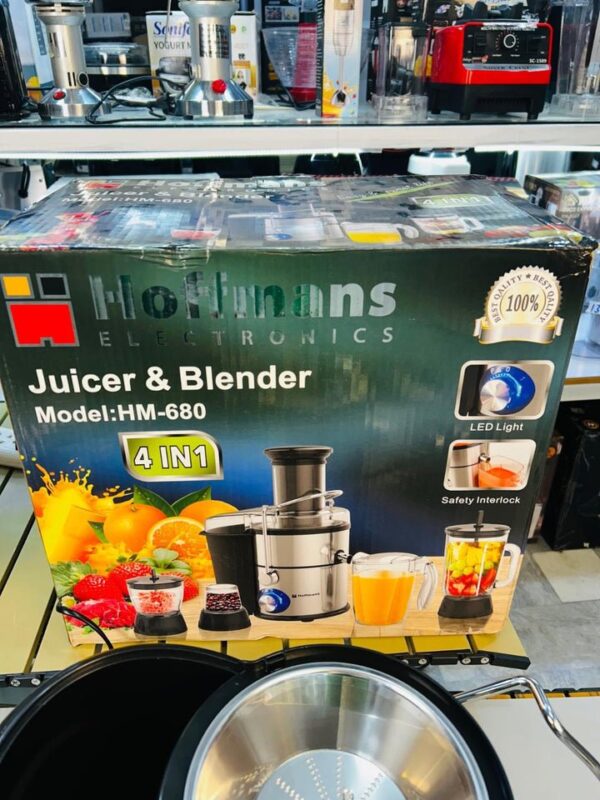 4 in 1 Germany Hoffmenn juicer and blender - Image 4