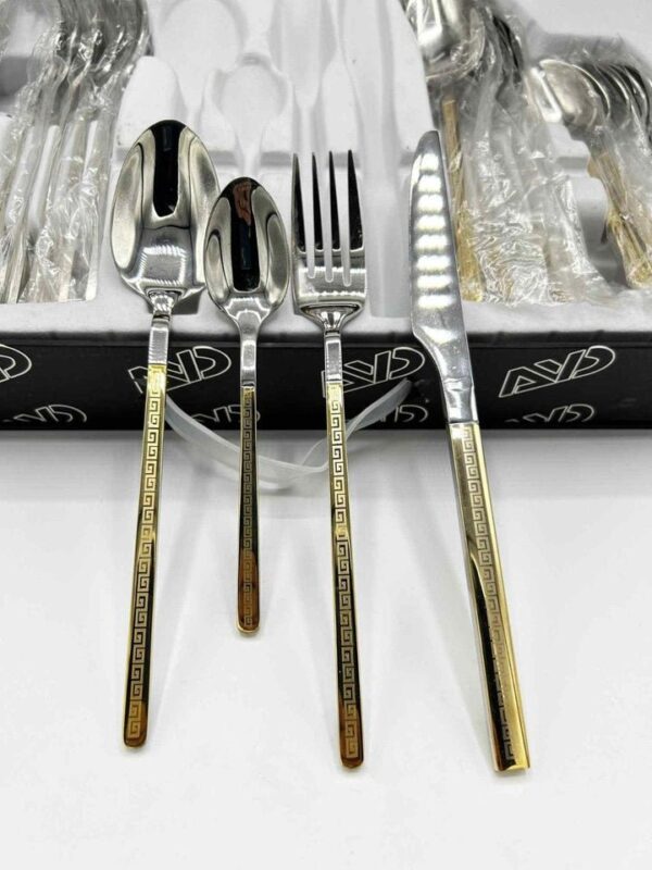 24pcs Luxury Cutlery Set (AYD) 6 persons - Image 4