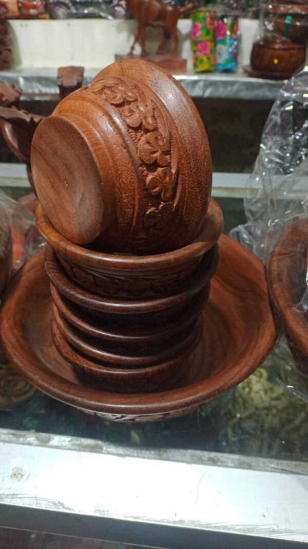 wooden Bowl Set