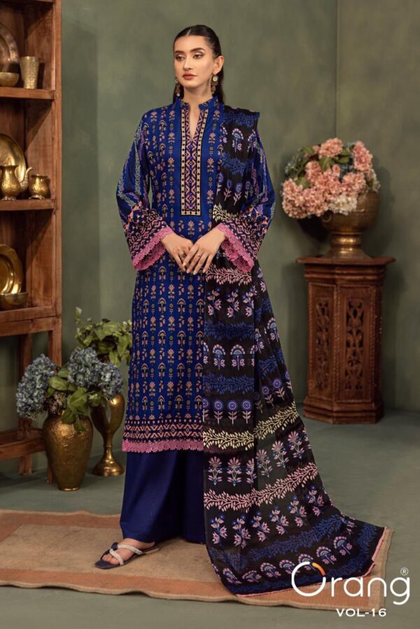 Rang e Ronaq Blue Dress