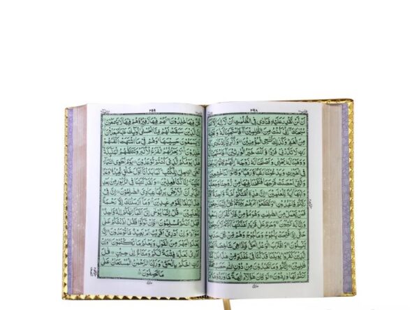 Golden Jahez Box With Holy Quran 16 Line 76GJ - Image 3