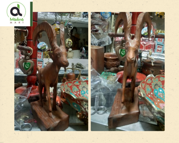 Markhor in Sheesham Wood