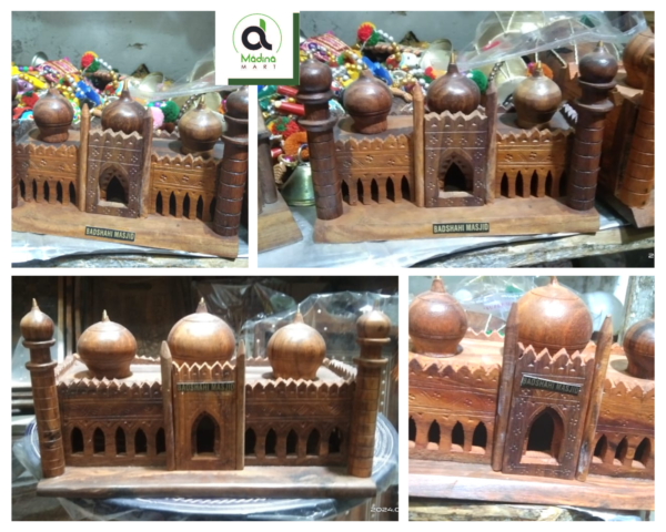 Badshahi Masjid Model made in Sheesham Wood