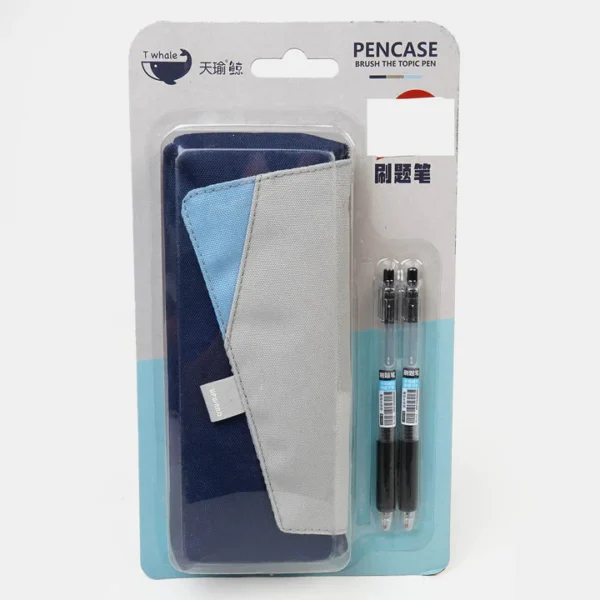 PENCIL POUCH WITH 2PENS FOR KIDS