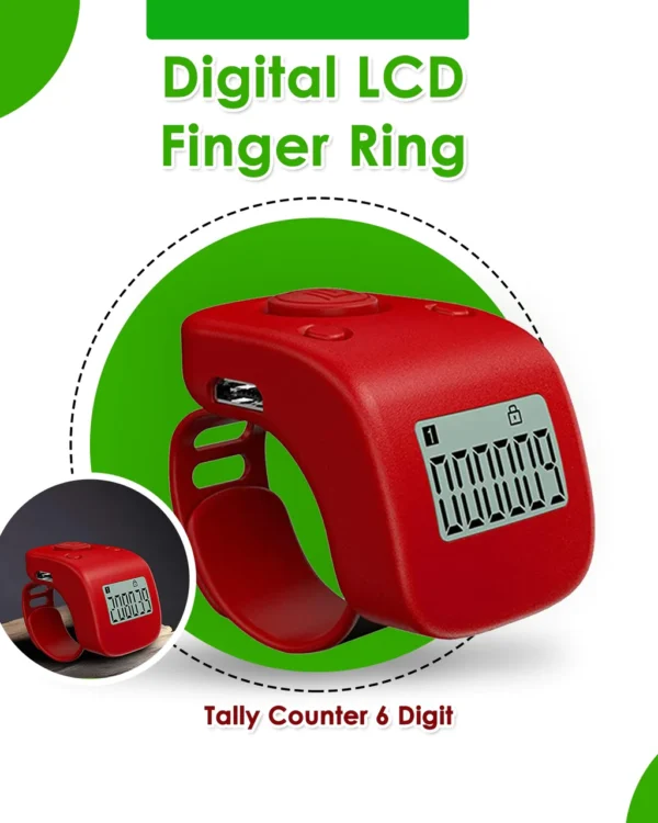 Mini Digital LCD Electronic Finger Ring