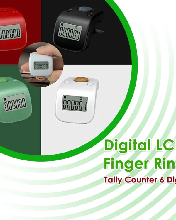 Mini Digital LCD Electronic Finger Ring - Image 2