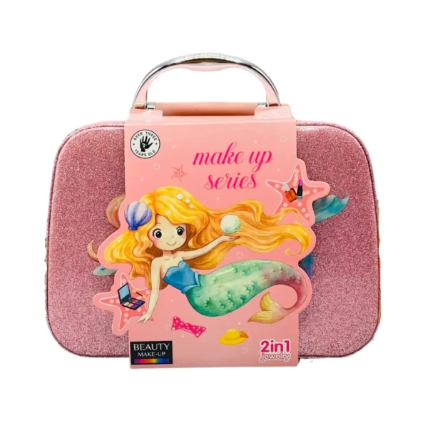 2 In 1 Portable Makeup Beauty Box For Girls - Image 2