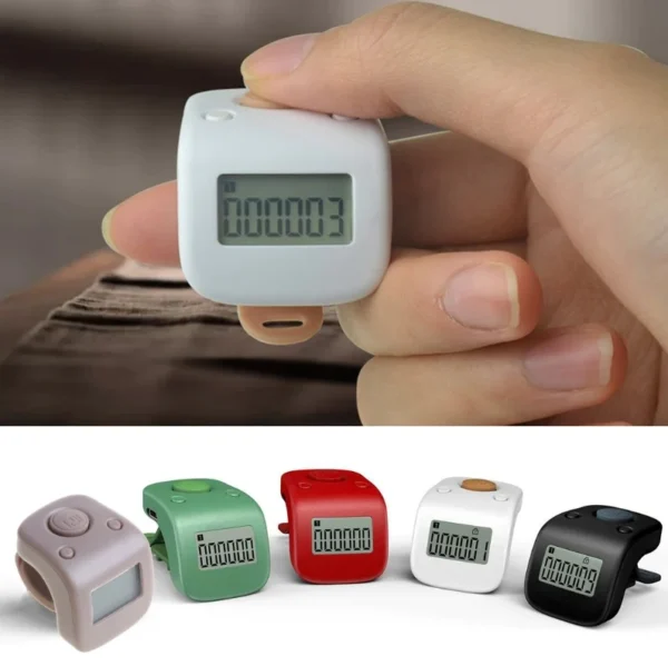 Mini Digital LCD Electronic Finger Ring - Image 3