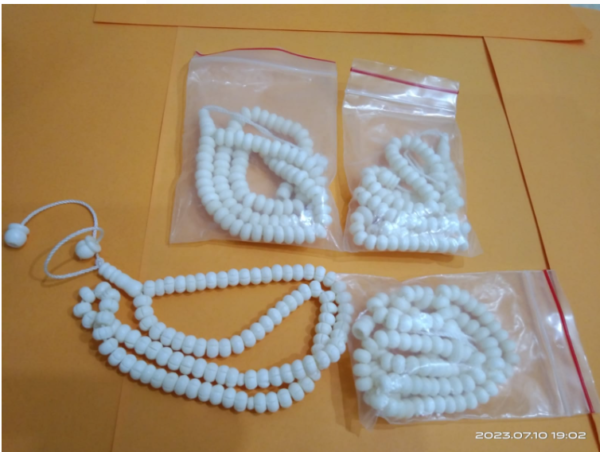 Real Camel bone tasbeeh 100 beads 6 mm - Image 3