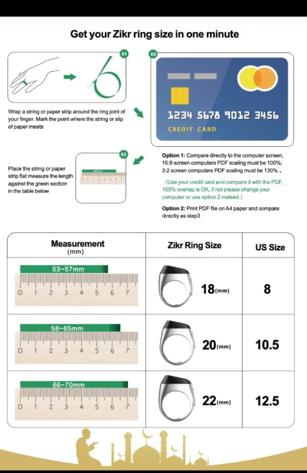 Smart Zikr 1 Lite Ring - Image 4