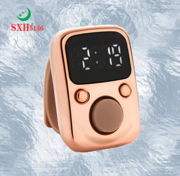 Electric Finger Tally Counter Digital Tasbih Zikr Ring - Image 4