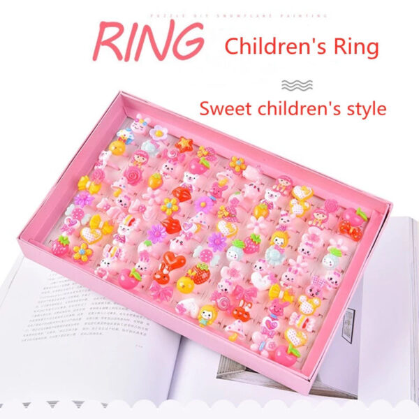 Fashion Jewelry Rings Box