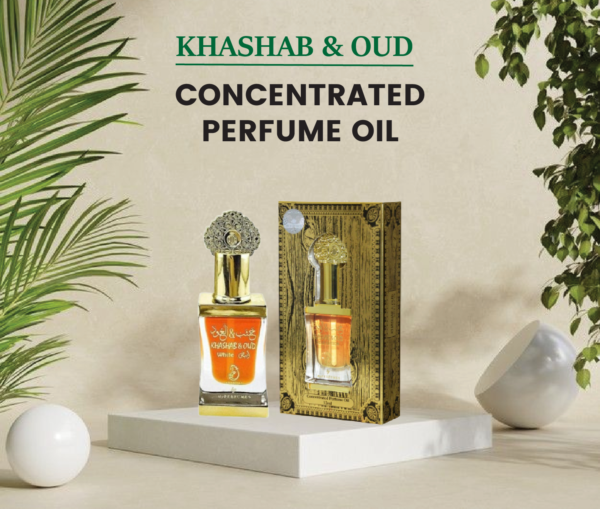 Khashab & Oud- Concentrated Perfume Oil