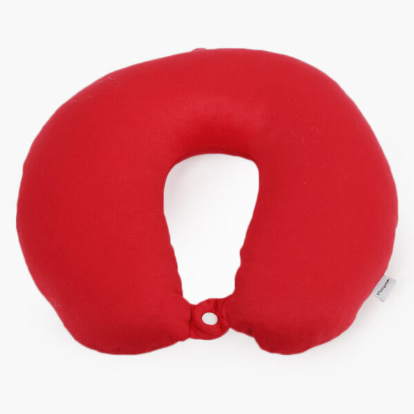 Soft fiber Neck Pillow - Red