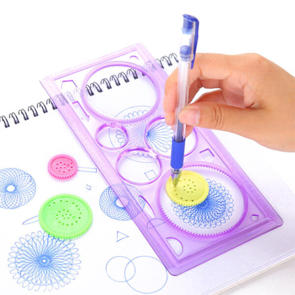 Spirograph Geometric Ruler - 2 Pcs