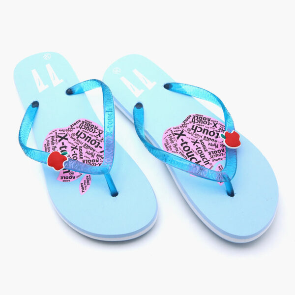 Women's Flip Flop Slipper - Cyan