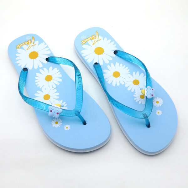 Women's Flip Flop Slipper - Cyan