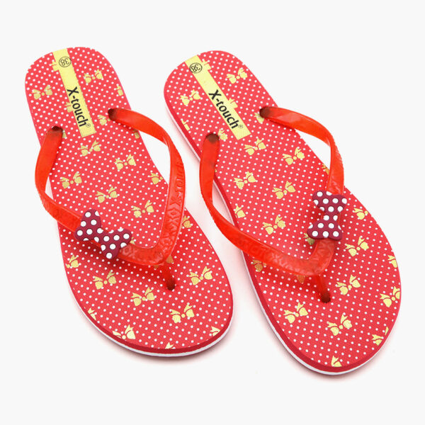 Women's Flip Flop Slipper - Red