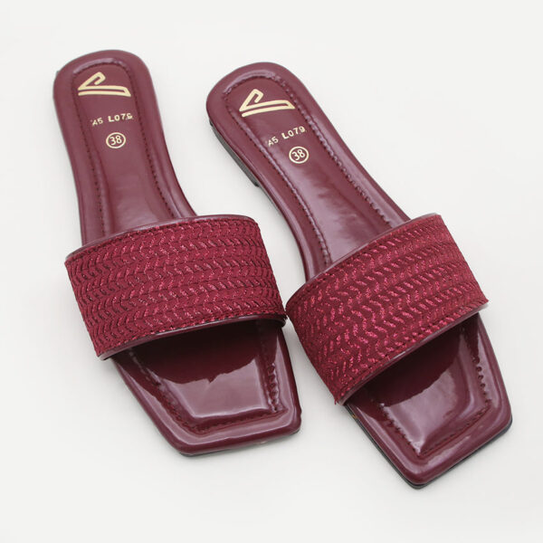 Women's Slipper - Maroon