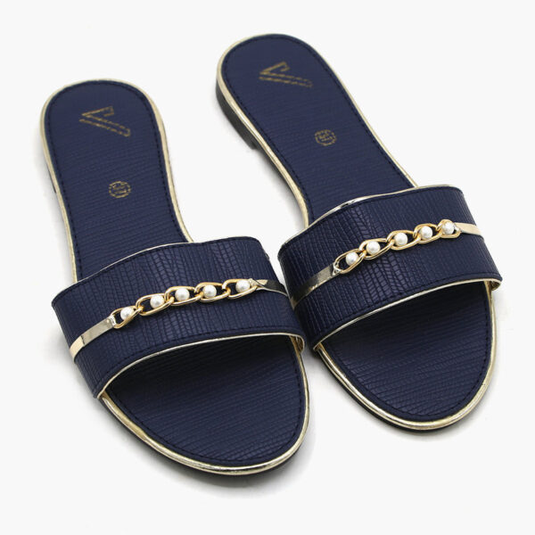 Women's Slipper - Navy Blue