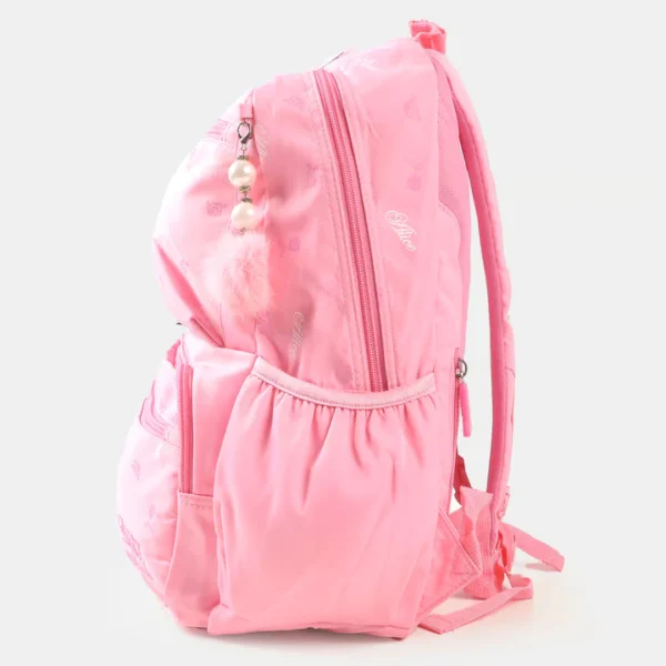 STYLISH SCHOOL BAG FOR KIDS - PINK - Image 3