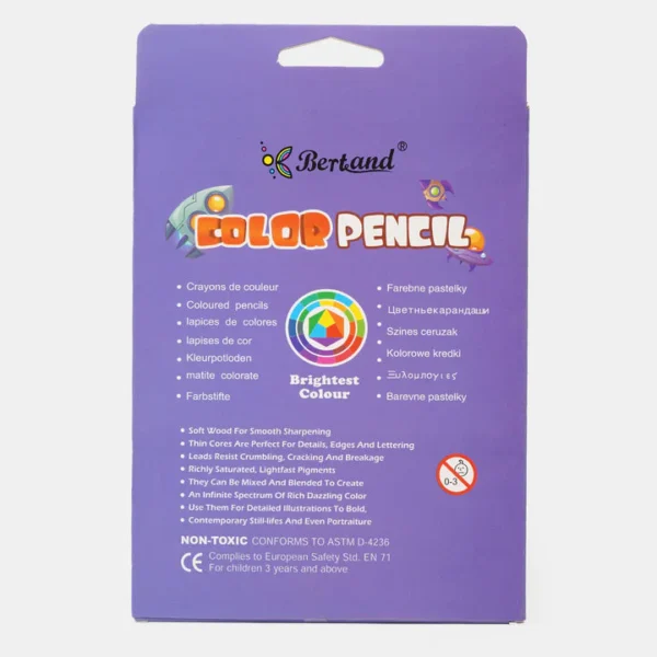 BERTAND COLORED PENCIL FOR KIDS |18 COLORS - Image 2